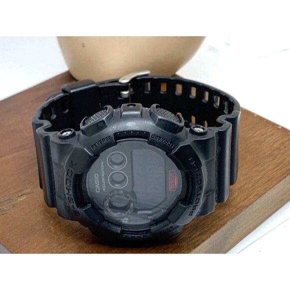 Casio Men's Watch G-Shock GD120CMB Quartz Black Resin Quartz Digital 3427 - Picture 8 of 14